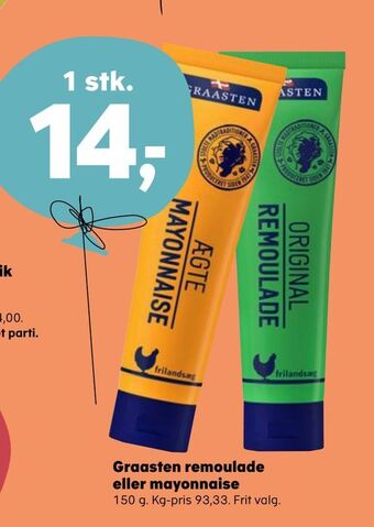 SuperBrugsen Graasten remoulade eller mayonnaise tilbud