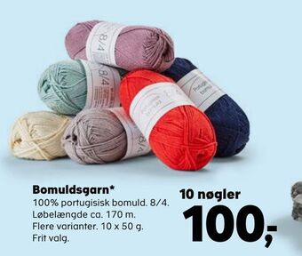 SuperBrugsen Bomuldsgarn tilbud