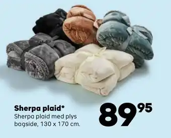 Sherpa plaid