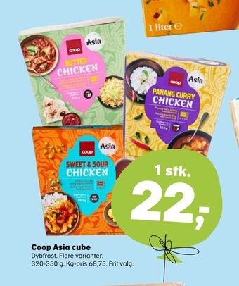 SuperBrugsen Coop asia cube tilbud