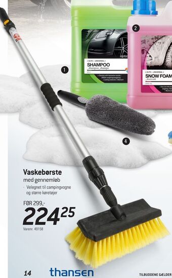 Thansen Vaskebørste tilbud