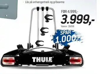 Thansen Cykelholder euroway g2 3b 7pin ltd. edition tilbud