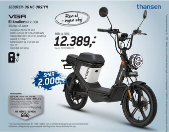 Thansen El-knallert tilbud