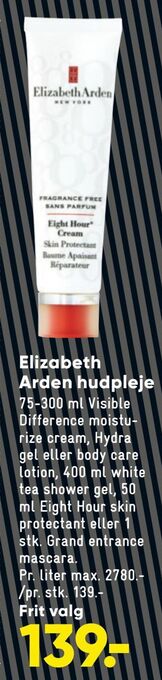 Bilka Elizabeth arden hudpleje tilbud