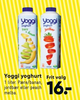 Bilka Yoggi yoghurt tilbud
