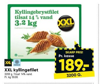 Bilka Xxl kyllingefilet tilbud