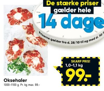Bilka Oksehaler tilbud