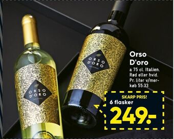 Bilka Orso d'oro tilbud