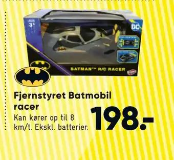 Bilka Fjernstyret batmobil racer tilbud