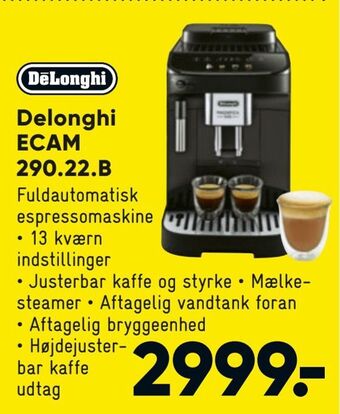 Bilka Delonghi ecam 290,22.b tilbud
