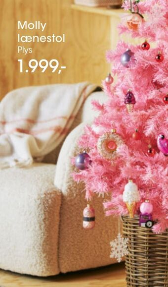 Bilka Molly lænestol tilbud