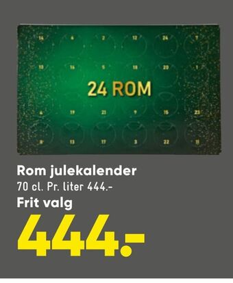 Bilka Rom julekalender tilbud