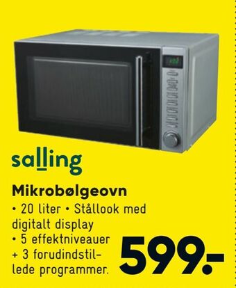 Bilka Mikrobølgeovn tilbud