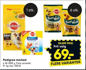 Bilka Pedigree marked tilbud
