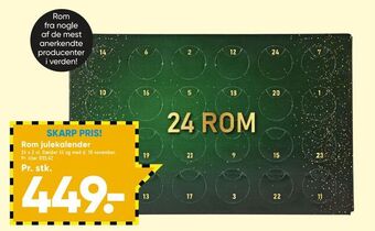 Bilka Rom julekalender tilbud