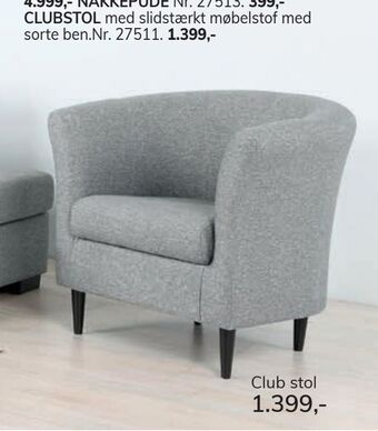 Daells Bolighus Clubstol tilbud