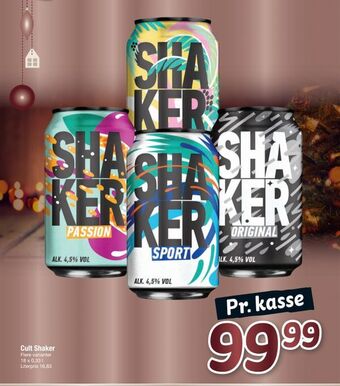 Fakta Tyskland Cult shaker tilbud