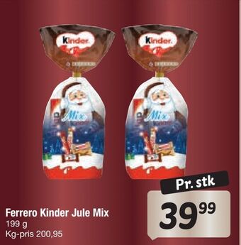 Fakta Tyskland Ferrero kinder jule mix tilbud
