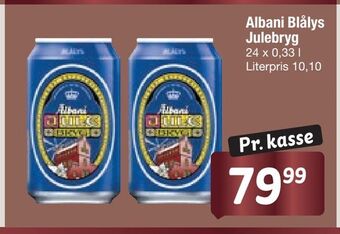 Fakta Tyskland Albani blålys julebryg tilbud