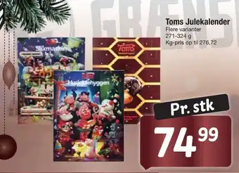 Fakta Tyskland Toms julekalender tilbud