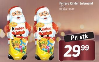 Fakta Tyskland Ferrero kinder julemand tilbud