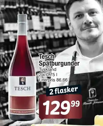 Fakta Tyskland Tesch spätburgunder tilbud