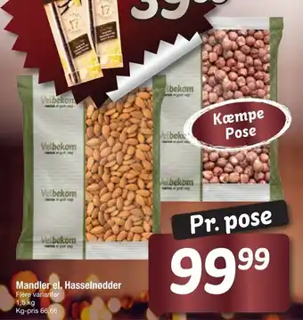 Fakta Tyskland Mandler el. hasselnødder tilbud