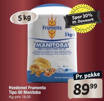 Fakta Tyskland Hvedemel frumenta tipo 00 manitoba tilbud