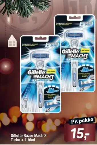 Gillette razor mach 3 turbo + 1 blad