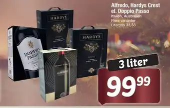 Fakta Tyskland Alfredo, hardys crest el. doppio passo tilbud