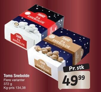 Fakta Tyskland Toms snebolde tilbud