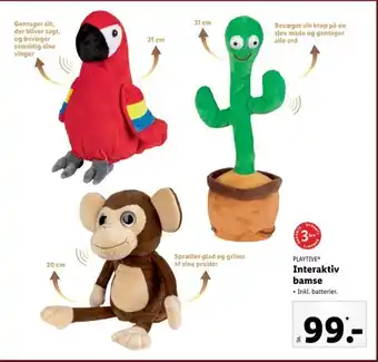 Lidl Interaktiv bamse tilbud