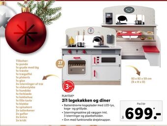 Lidl 2i1 legekøkken og diner tilbud