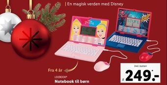 Lidl Notebook til børn tilbud