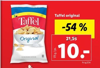 Lidl Taffel original tilbud