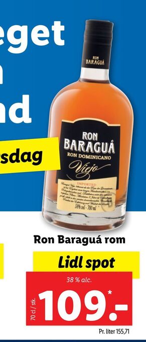Lidl Ron baraguá rom tilbud