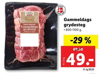 Gammeldags grydesteg