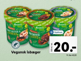 Lidl Vegansk isbæger tilbud