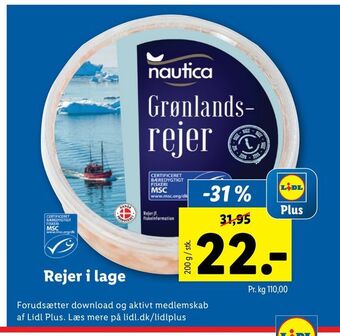Lidl Rejer i lage tilbud
