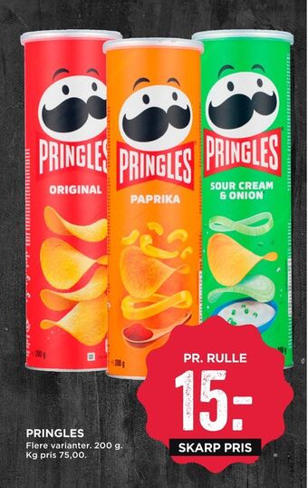 MENY Pringles tilbud