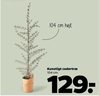 Kunstigt cedertræ