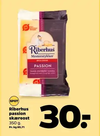 Riberhus passion skæreost