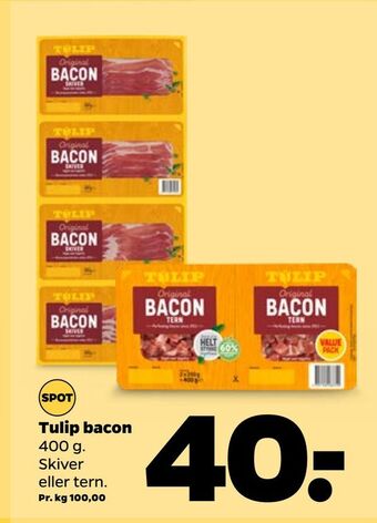 Netto Tulip bacon tilbud