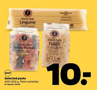 Netto Zelected pasta tilbud