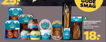 Netto Bådsmand hel makrel eller makrelfilet tilbud