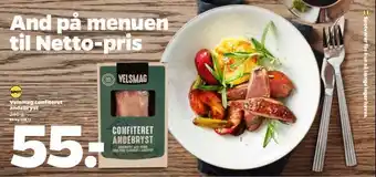 Velsmag confiteret andebryst