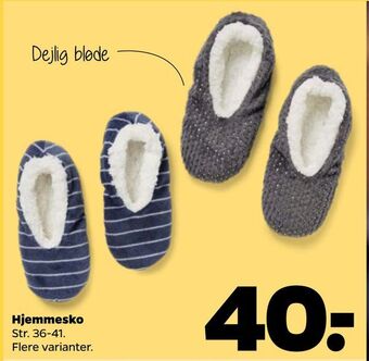 Netto Hjemmesko tilbud