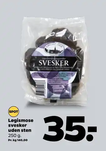 Løgismose svesker uden sten