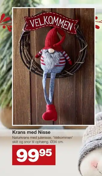 Krans med nisse