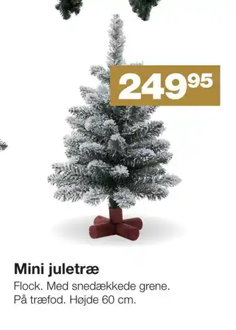 Bauhaus Mini juletræ tilbud
